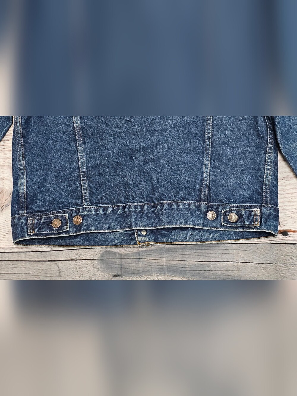 Vintage Levi's 70506-0216 Denim Trucker Jacket Men's Size 40R  Made In USA 80s - Picture 7 of 16